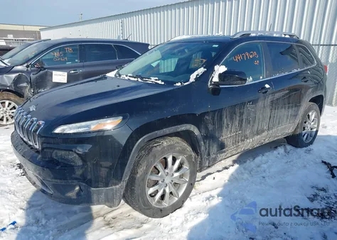 2017 Jeep Cherokee Limited 4X4 z USA, uszkodzony, nr VIN 1C4PJMDB7HD234591